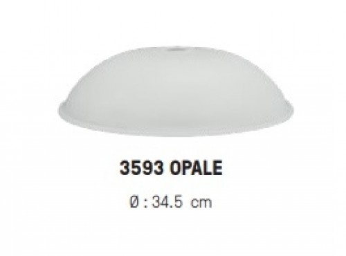 Verrerie CVL vasque opale D.345mm