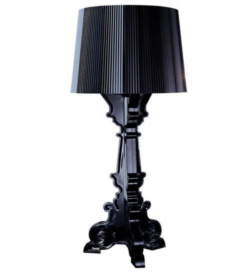Bourgie Lampe noire - Kartell