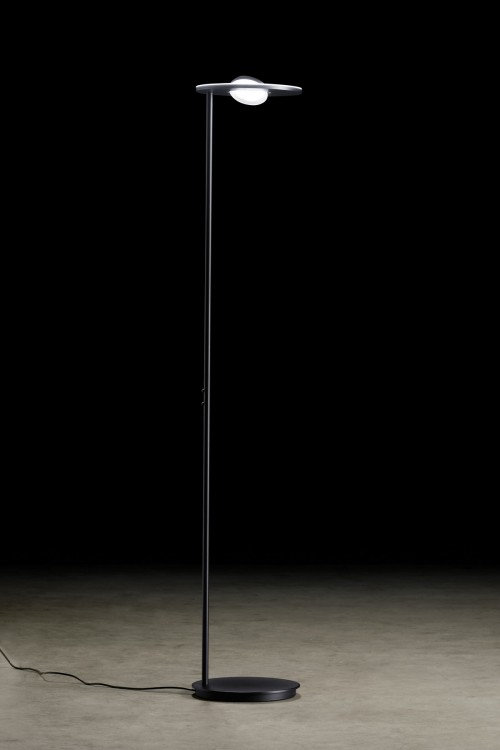 Lampadaire LED Nova Oog 8700lm noir