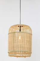 Jeancel-Luminaire-Suspension Bambou Alpha D34