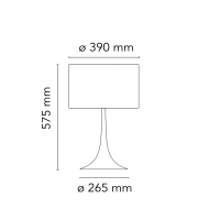 jeancel-flos-lampe-table-spun-t-1-dimensions
