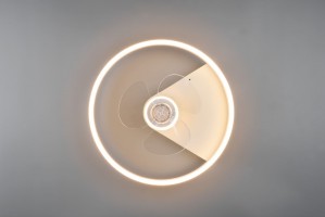Ventilateur de plafond Borgholm -blanc- Trio