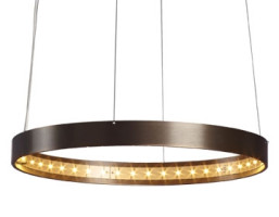 Suspension LED Circle Prestige brillant D.80 - Le Deun