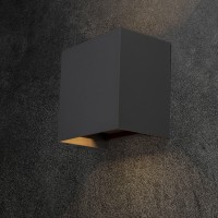Jeancel Luminaire-Mantra-Applique Davos XL noir