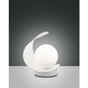 Lampe à poser LED Adria blanche