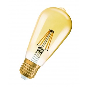 Ampoule LED Edisson ambre E27 6W 806 LM