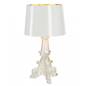 Bourgie lampe blanc or - Kartell