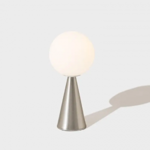 Lampe à poser Mini Bilia - Fontana Arte- Nickel