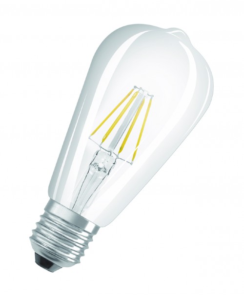 Ampoule claire LED Edison E27 2.5W (=25W) 250 LM - 2700K