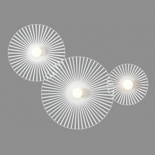 Applique Thelma Harpo - blanc - 3 lumières