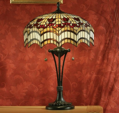 Lampe Tiffany Vesta H.65