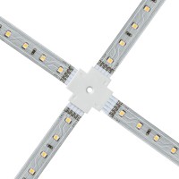 Connecteur ruban LED blanc