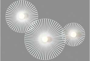 Applique Thelma Harpo - blanc - 3 lumières