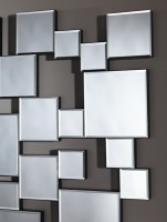 Miroir moderne Pixels 141x85