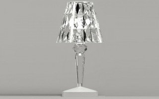 Battery Lampe cristal - Kartell