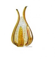 Verrerie Tulipe cristal ambre CVL L600