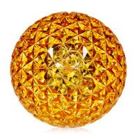 Planet lampe LED ambre - Kartell