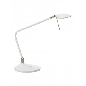 Lampe de bureau LED Dixon - Blanc mat 
