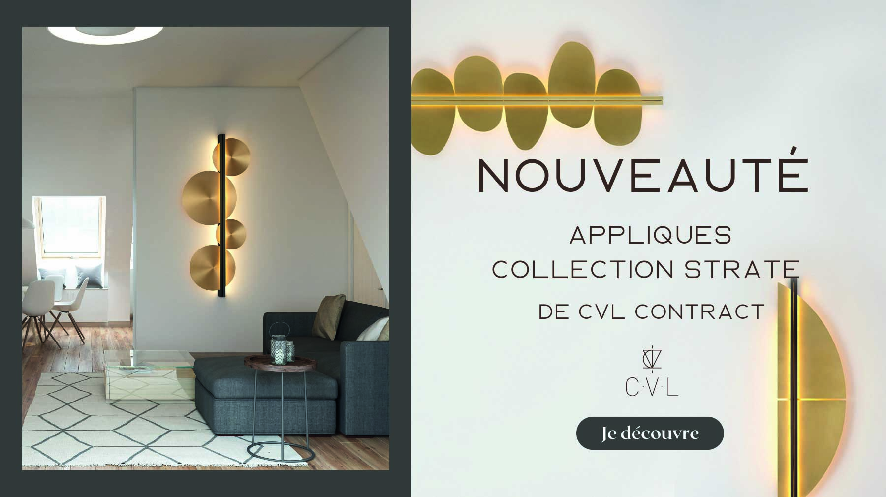 Nouveautés CVL Contract - Collection Strate
